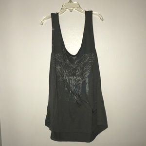 A faded tank top